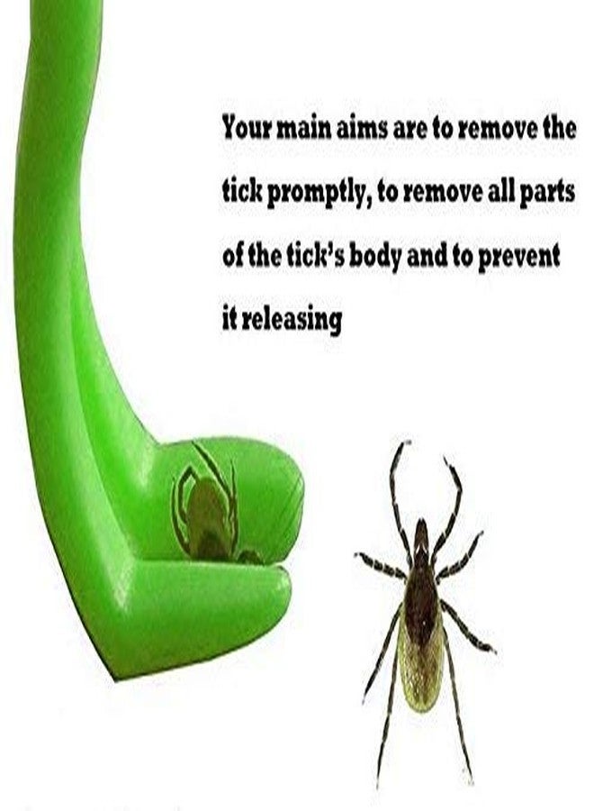 Sage Square Anti Tick Mite Remover Tweezer Twister r for Healthy Care of Dog Cat (Random Color) - Image 3